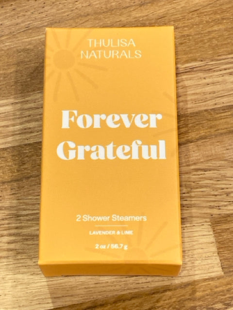 Forever Grateful Shower Steamers Lavender & Lime