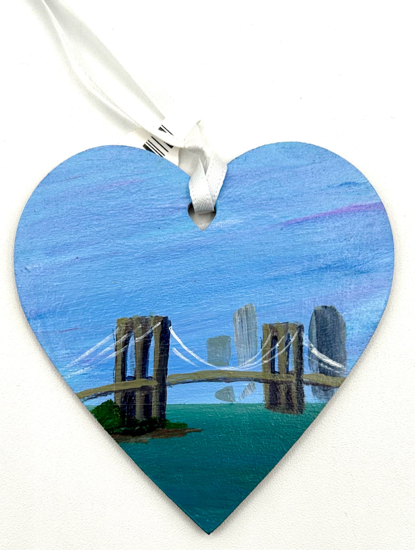 Brooklyn Heart Ornament