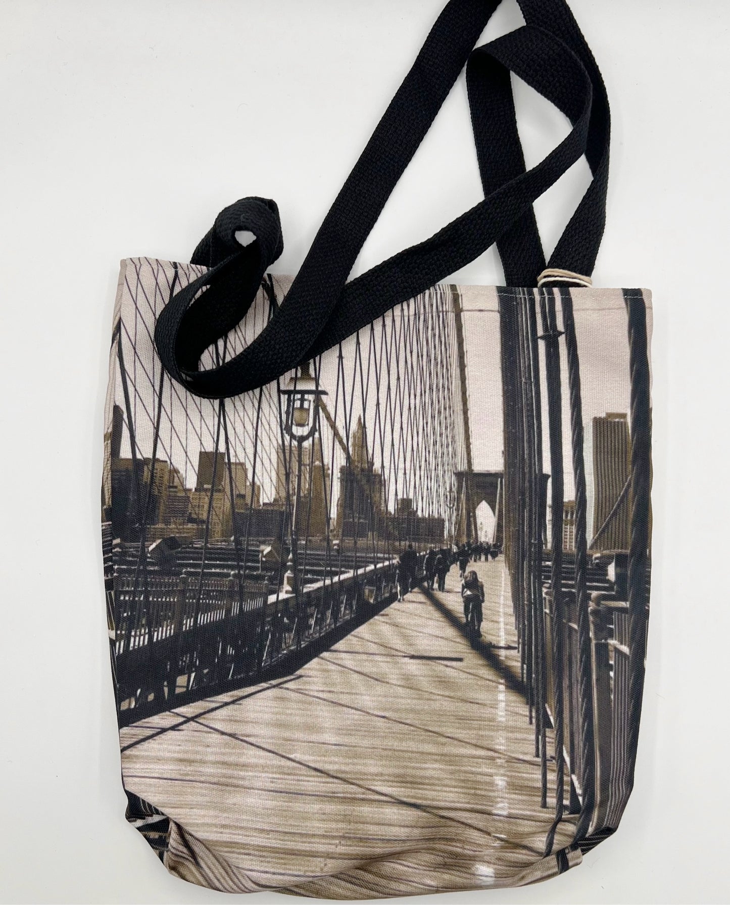 Brooklyn Bridge Silkscreened Tote