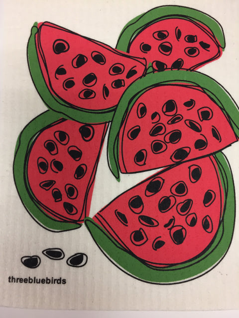 Watermelon Swedish Dishcloth