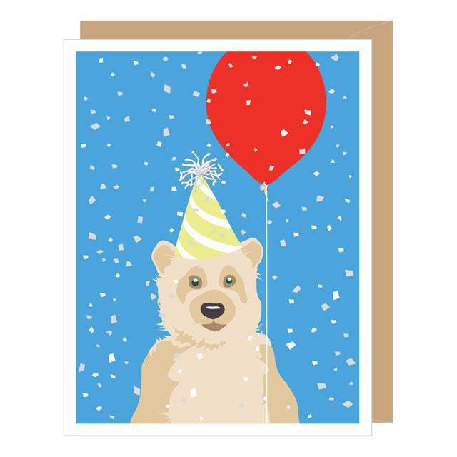 Bear Sparkle Birthday Card