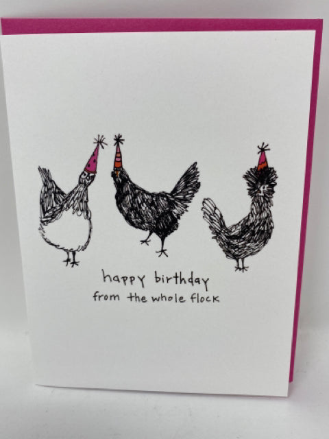 Happy Birthday From The Whole Flock Card