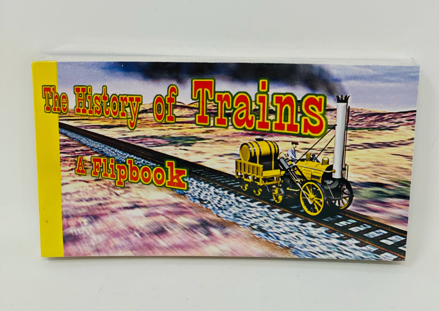 History of Trains Flip Book