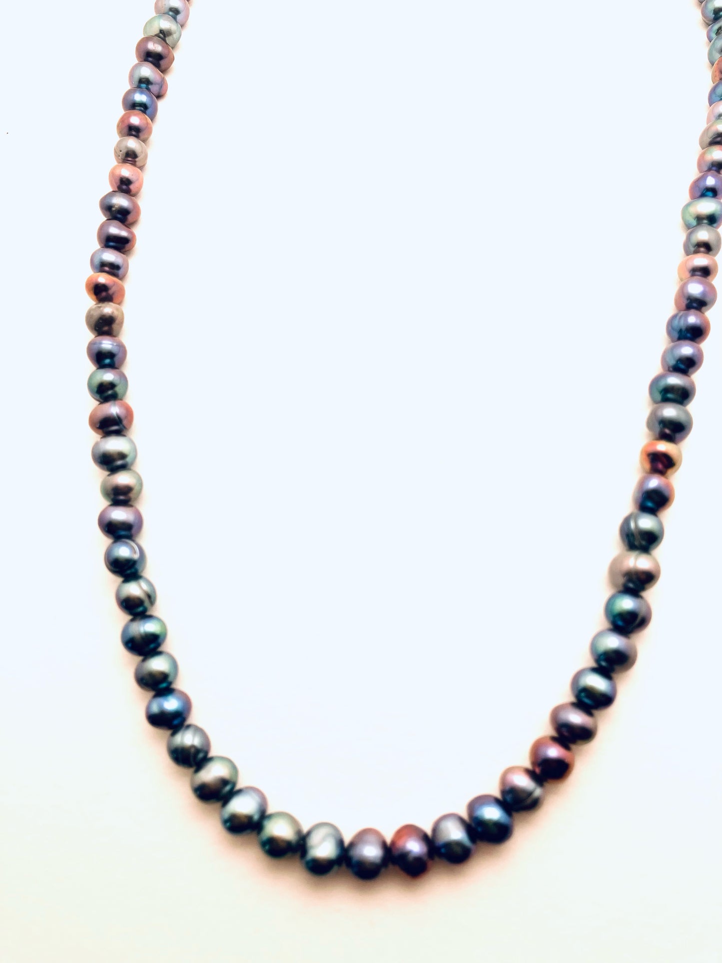 Black Freshwater Pearl Necklace