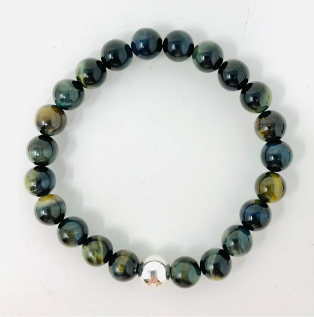 Blue Tiger's Eye Bracelet