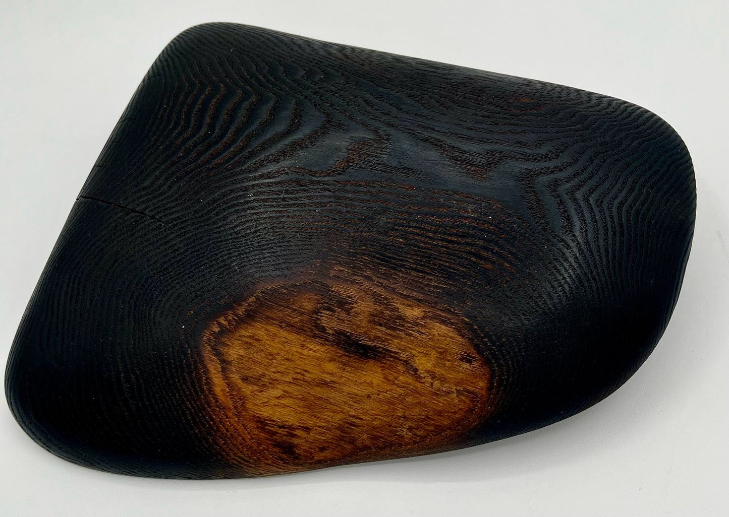 Irregular Ash Ebonized and Flamed Tray