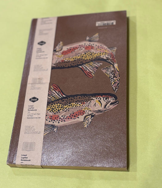 Trout Kraft Layflat Notebook