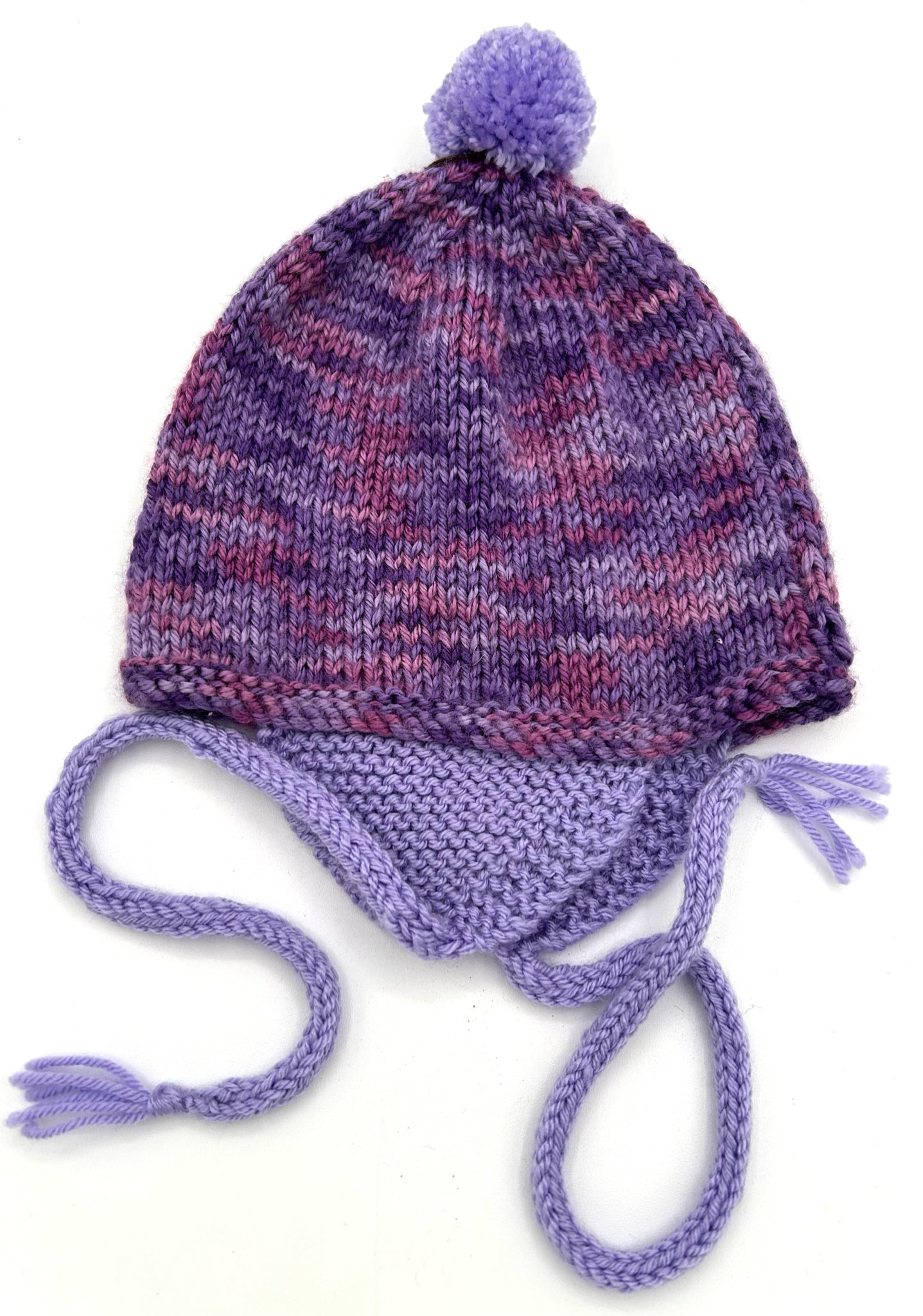 XS Ear Flap Acrylic Knit Hat