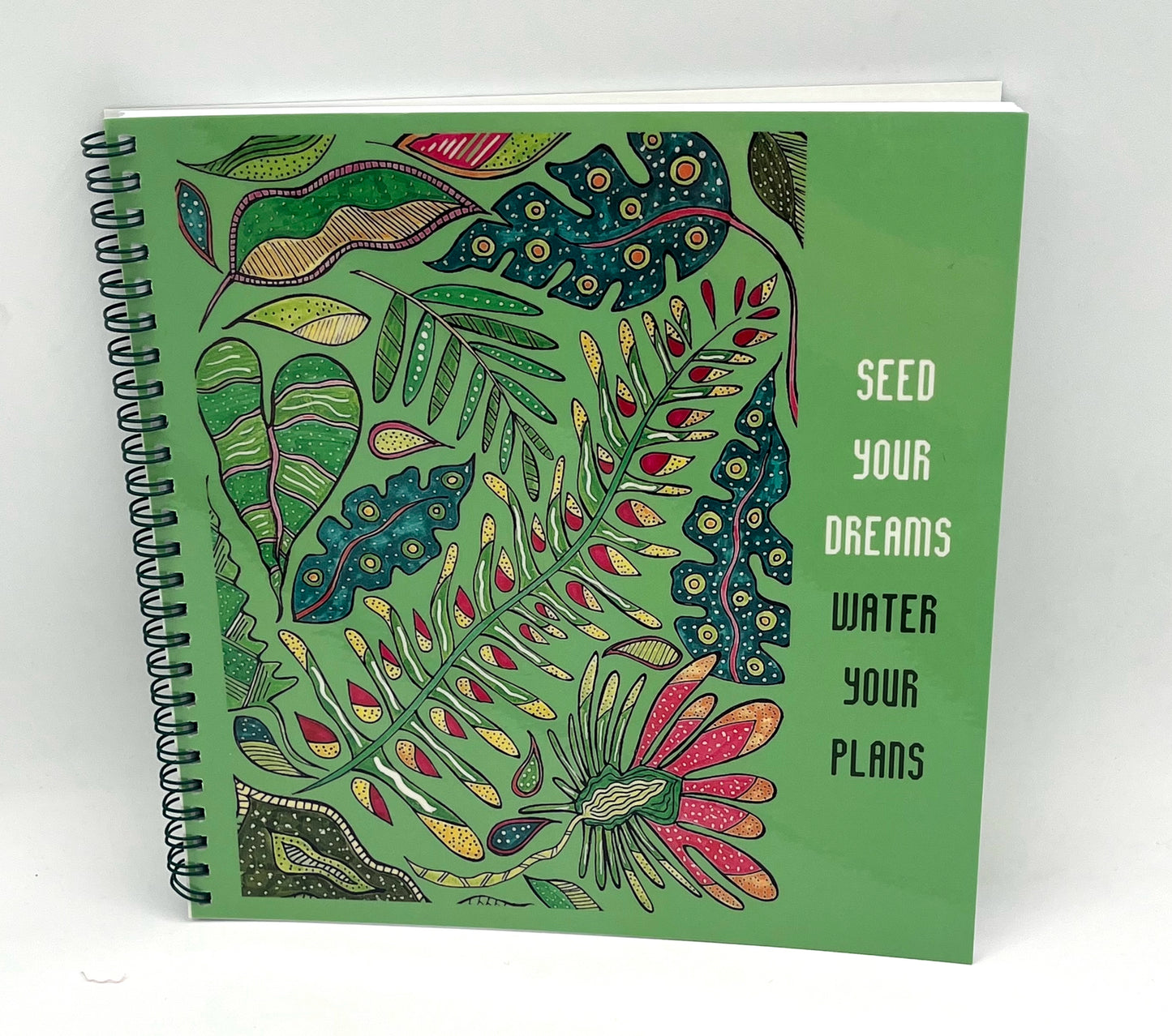 8 1/2" x 8 1/2" Sprial Bound Journal