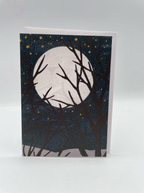 Winter Moon Card