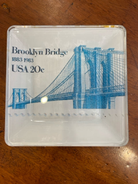 Brooklyn Bridge Stamp Tray