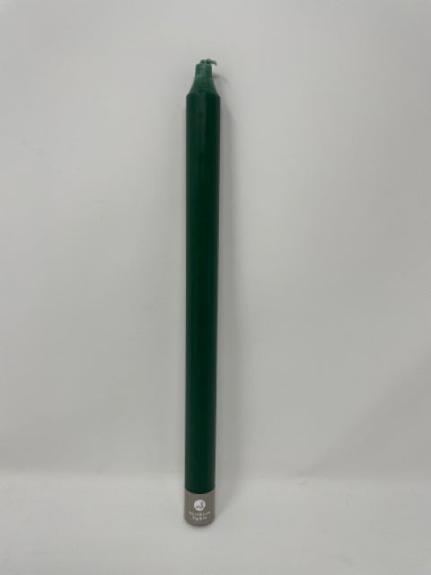 Hunter Green Taper Candle