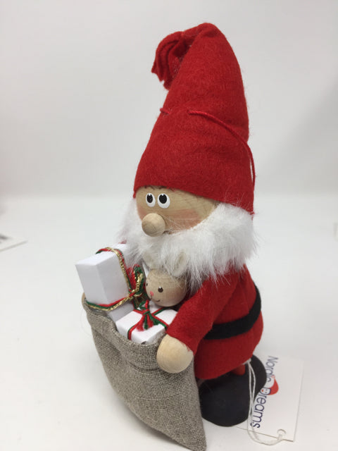 Santa with Bag of Gifts