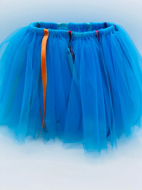 9" Gold Edge Ribbon Tutu