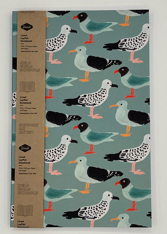 Gulls Classic Layflat Notebook - Lined