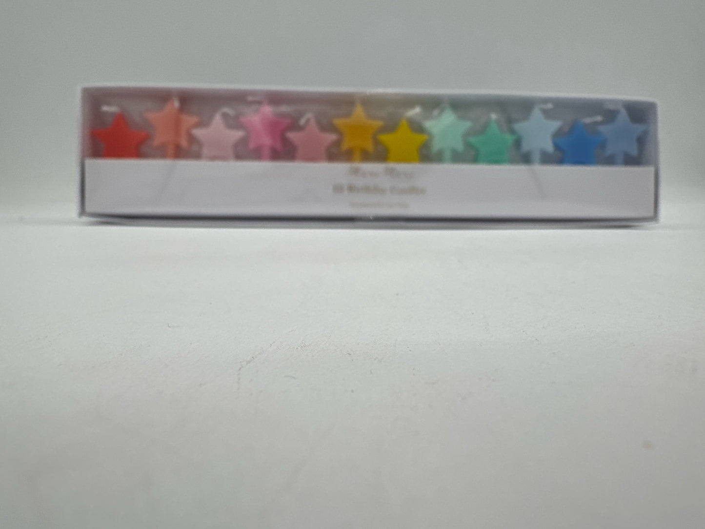 Boxed Set of 6 Star Candles