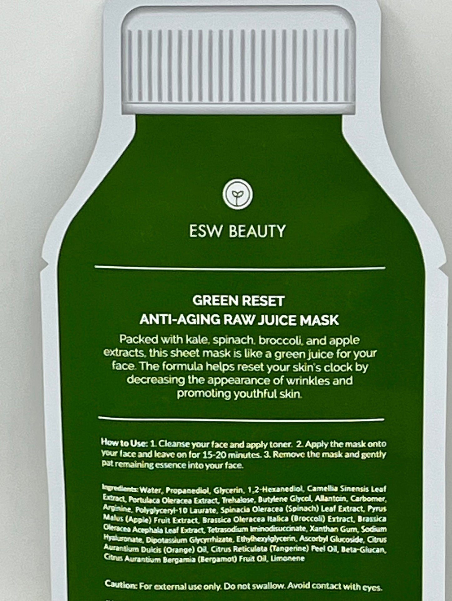Green Reset Anti Aging Raw Juice