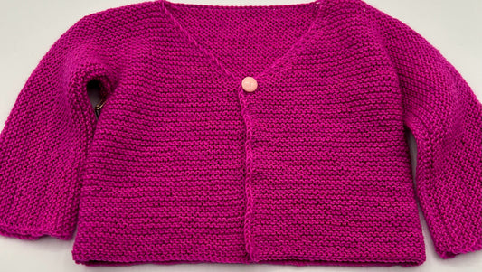 6 M Hot Pink Sweater