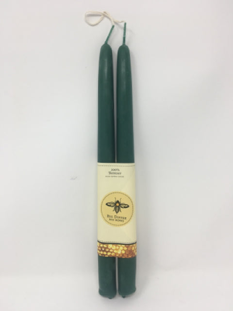 Forest Beeswax Taper Candles