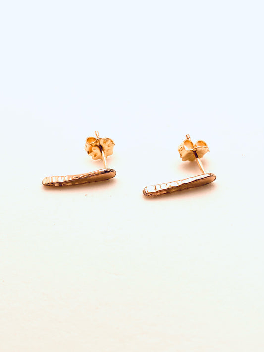 Gold Filled Tiny Spike Studs