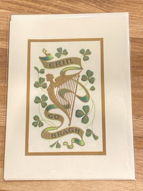 Harp St. Patrick's Day Card