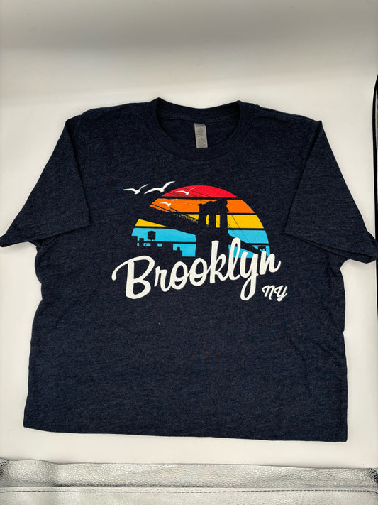 BK Sunrise Kids T-shirt Blue Size L