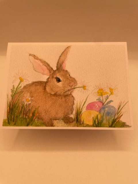 Spring Bunny Easter Card