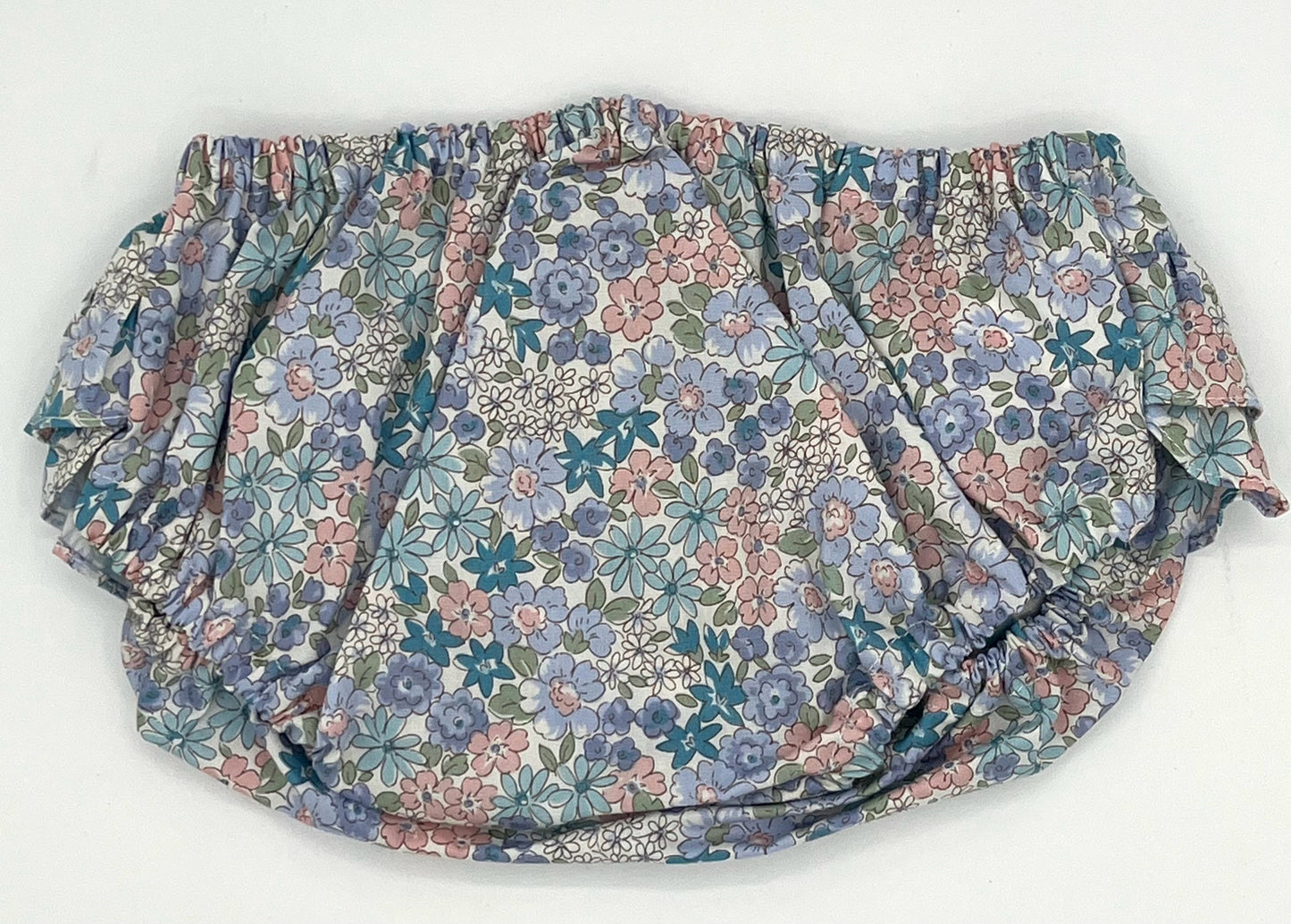 Nappy Cover - w/Ruffle Liberty Blue