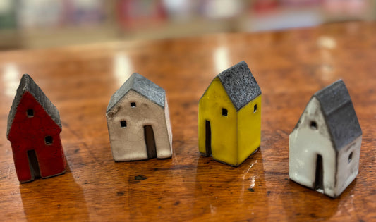 Assorted Ceramic Houses Medium