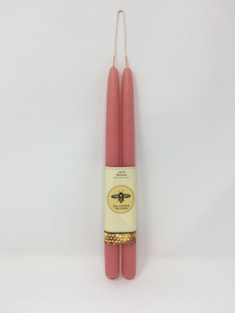 Cherry Blossom Beeswax Taper Candles