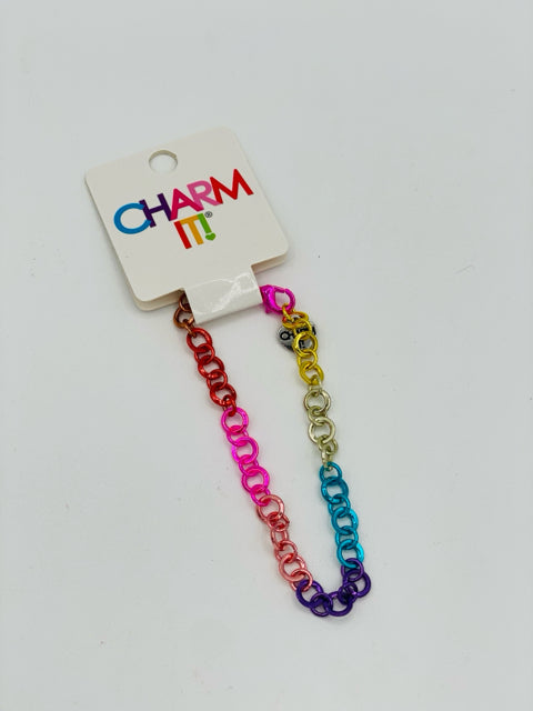 Charm it! Rainbow Chain Bracelet
