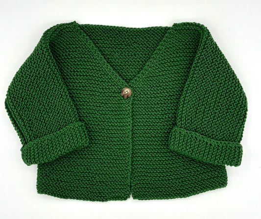 6 M Sweater - Parsley Peruvian Cotton