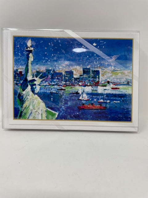 Statue Of Liberty In The Harbor Holiday Cards