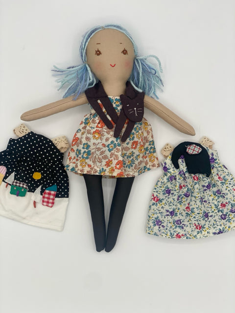 Dress Up Doll with Three Outfits