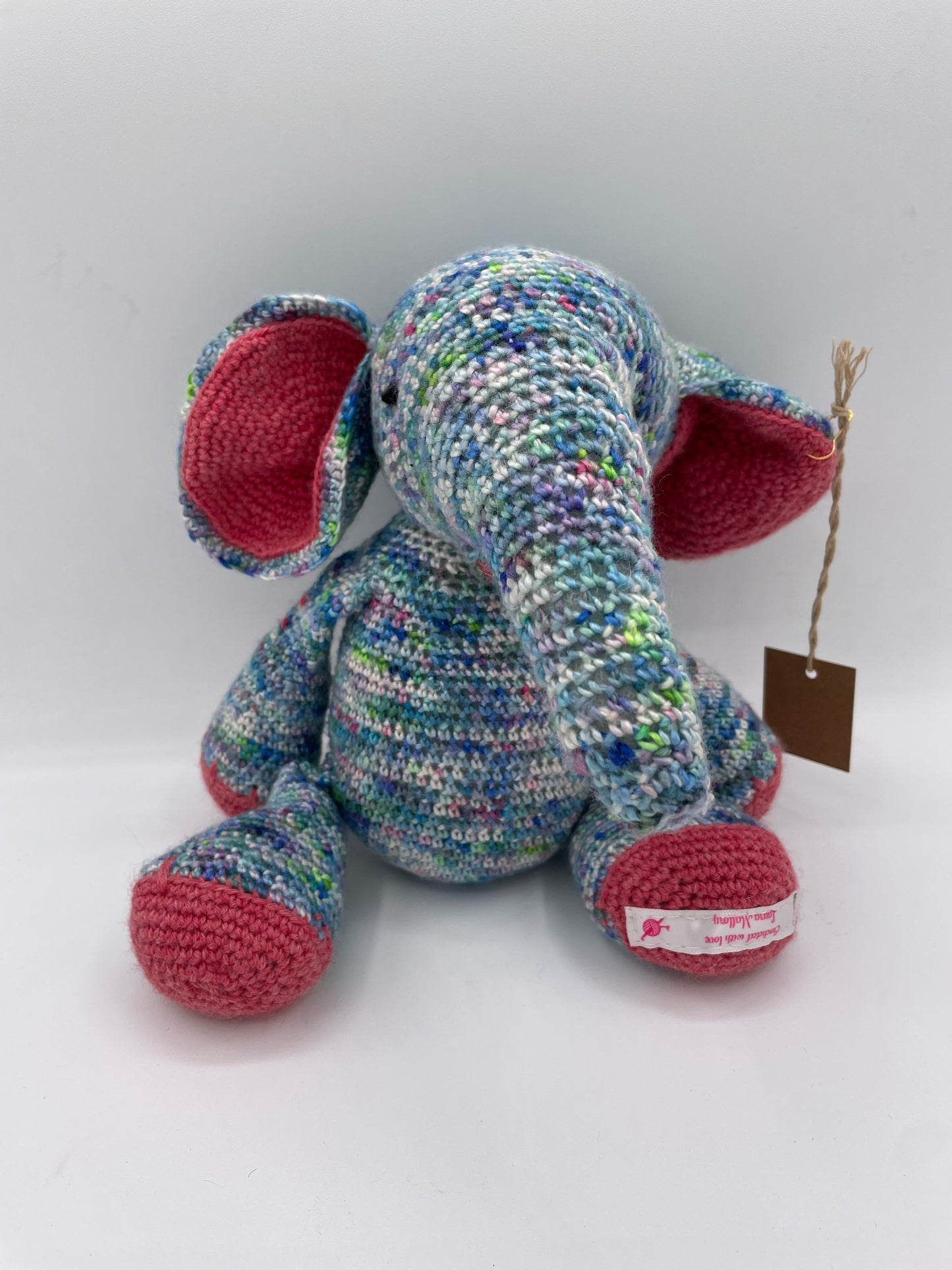 Elephant with Pink Ears