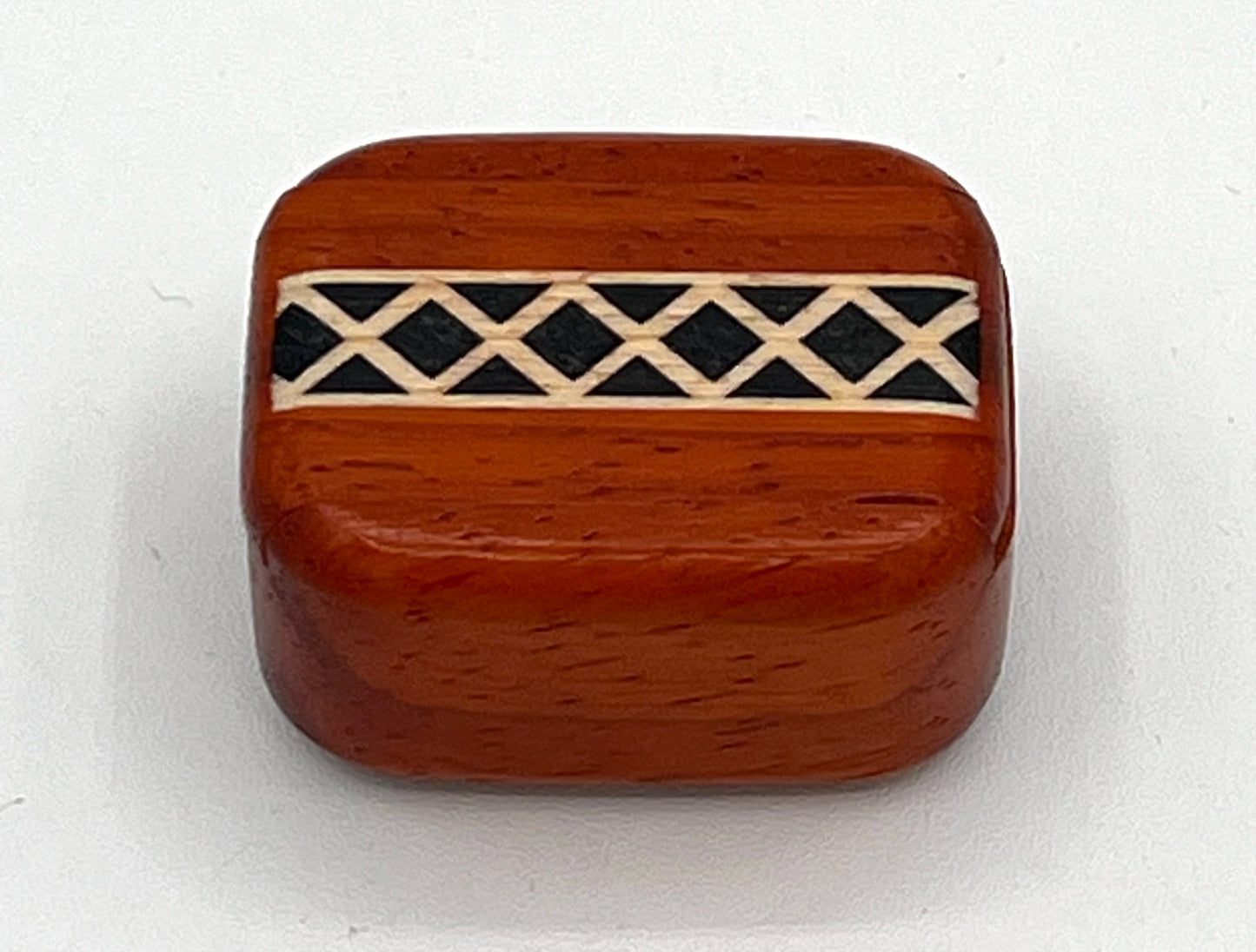 small cherry box with inlay