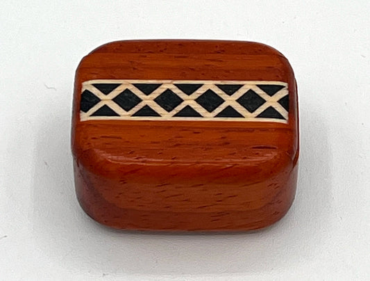 small cherry box with inlay