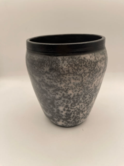 Naked Raku Jar/Vase/Planter