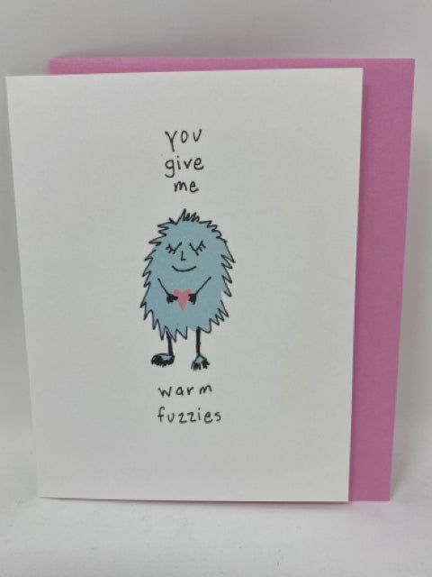 Warm Fuzzies Blank Card