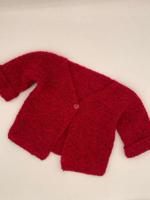 6 M Strawberry Wool and Cashmere Knit Sweater