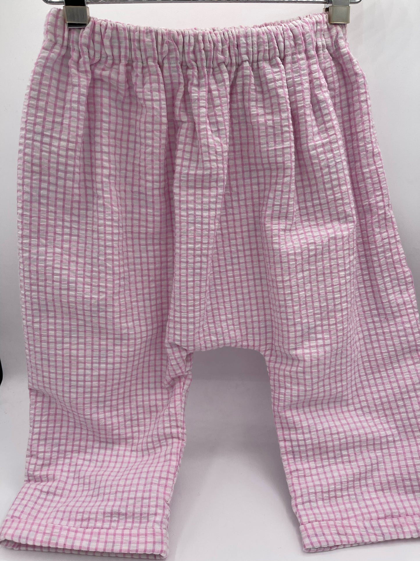 3 T Pants Lined - Pink Check