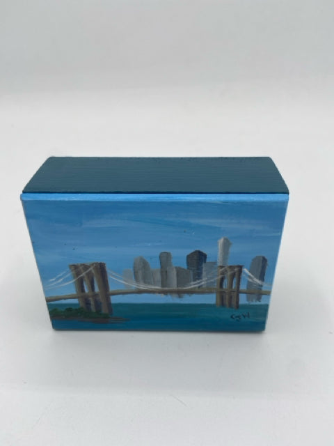 Brooklyn Bridge Wooden Box