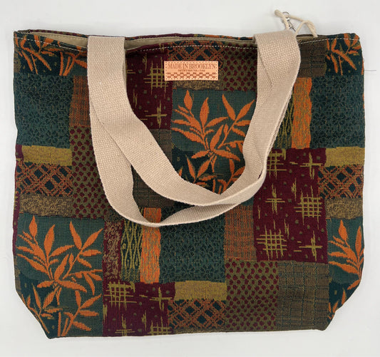 Multi Colored Brocade Tote Bag