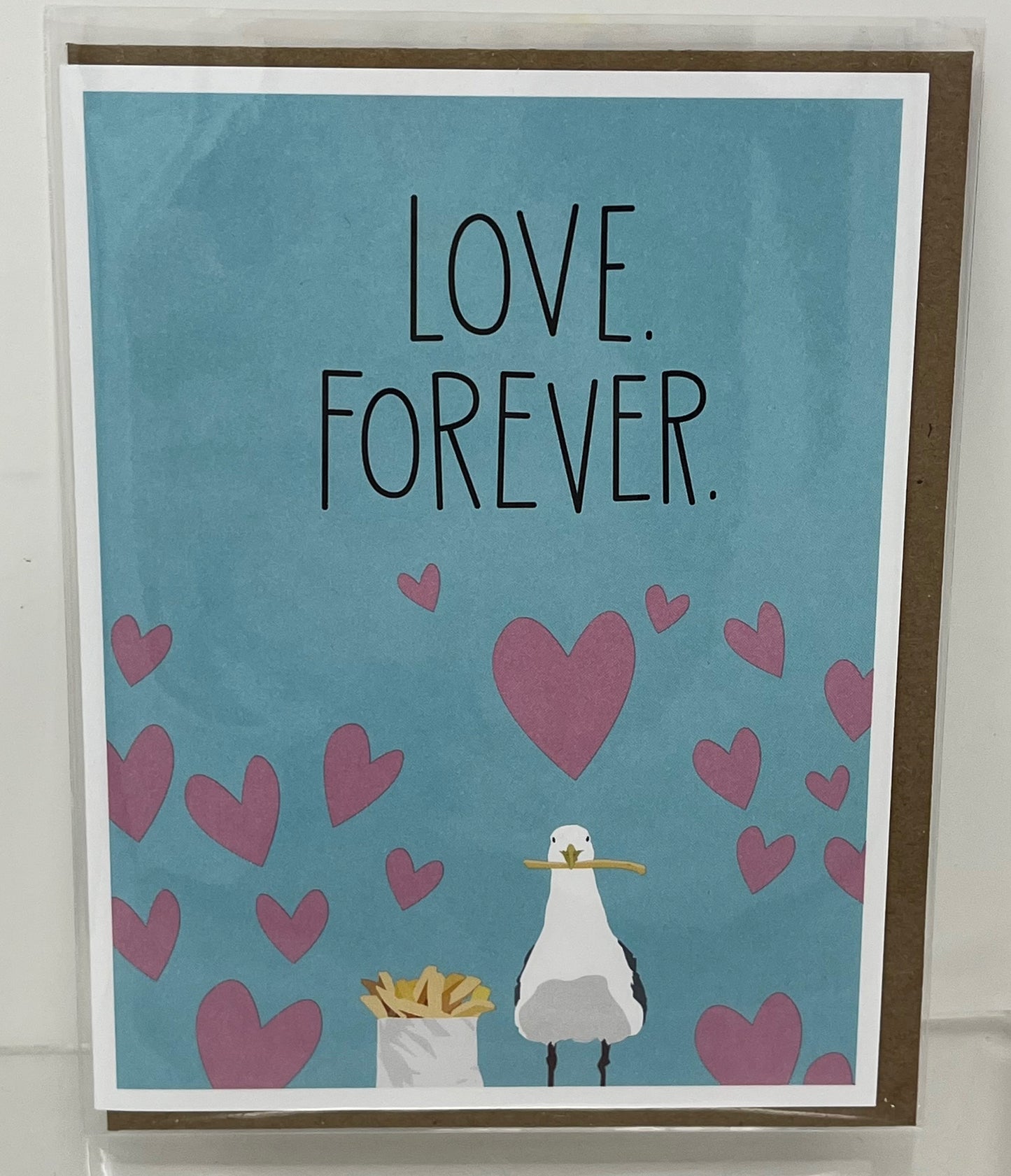 Love Forever Seagull Card