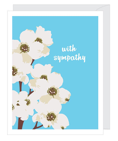 Dogwood Sympathy Card