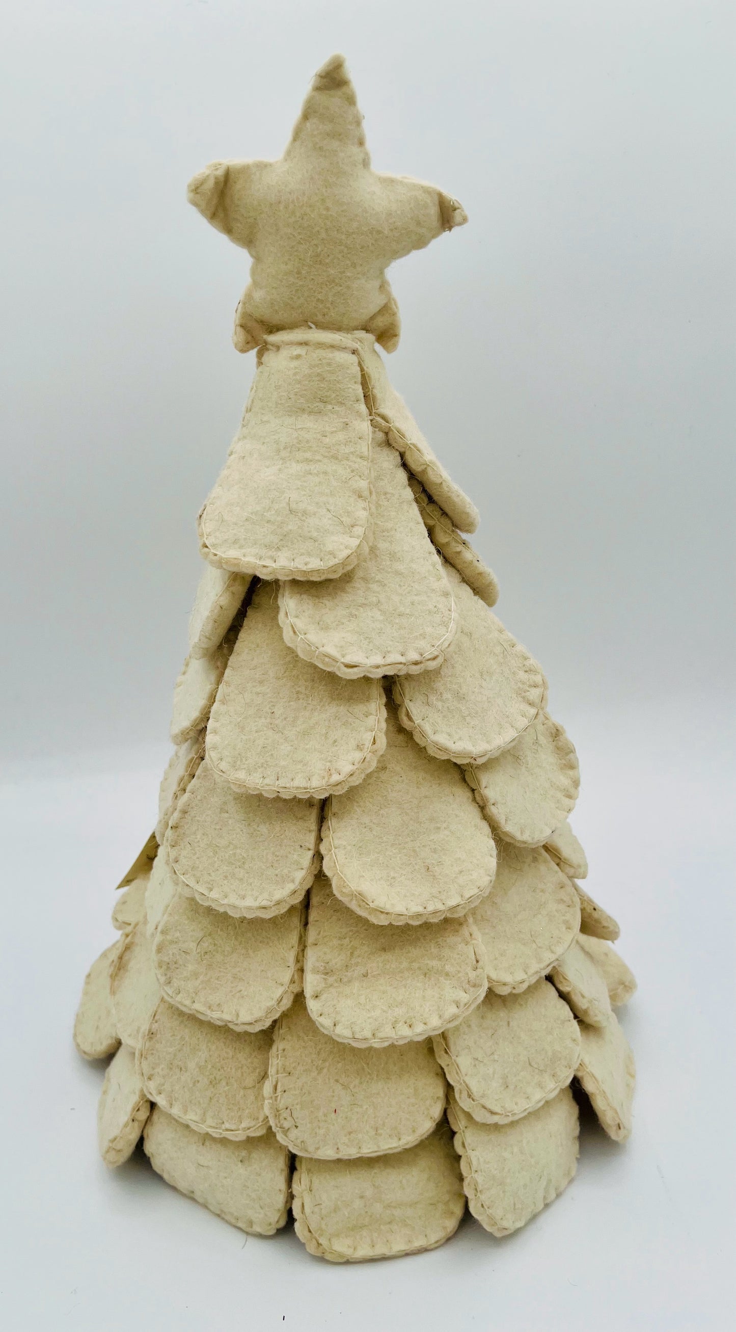 White Felt Christmas Tree