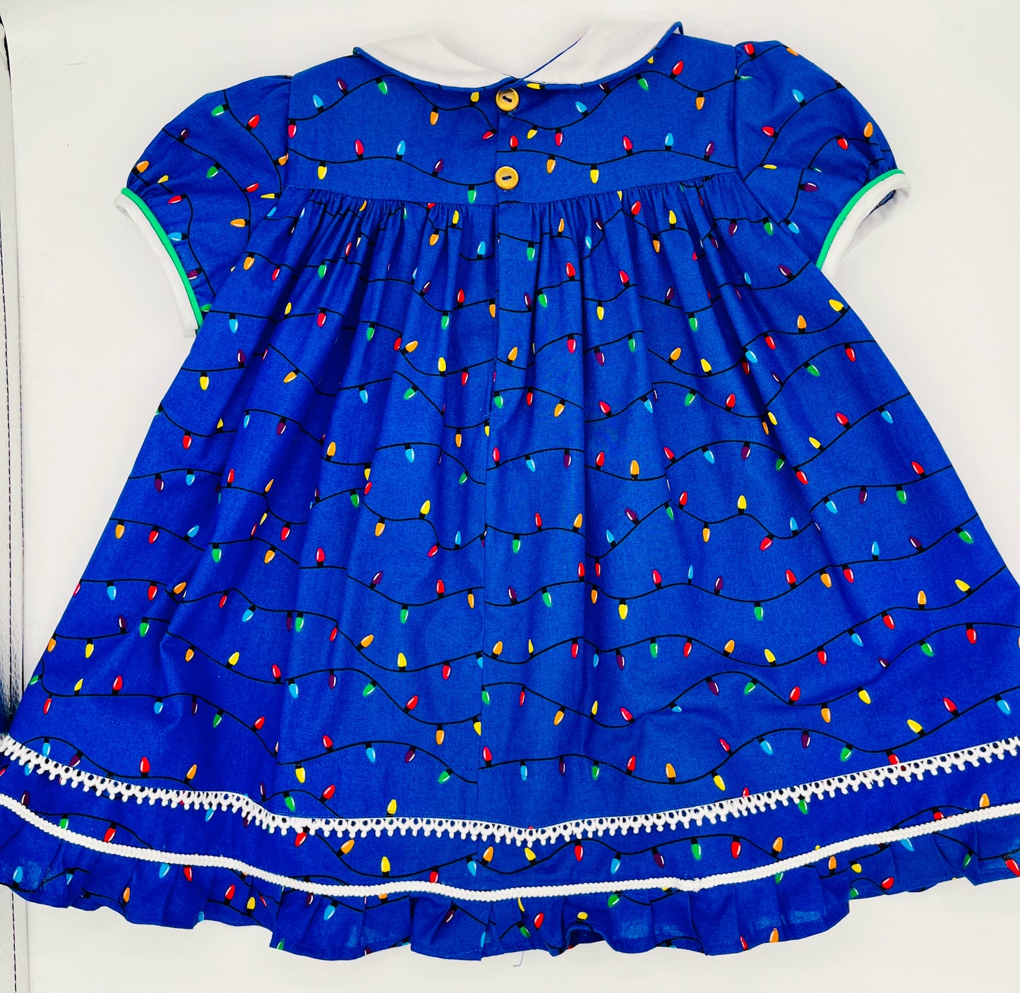 2 Y Dress - Blue Background w/String Lights