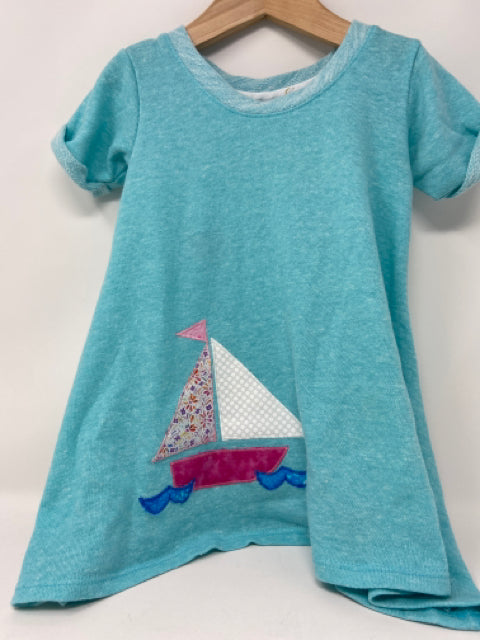 4 T Turquoise Terry Beach Dress