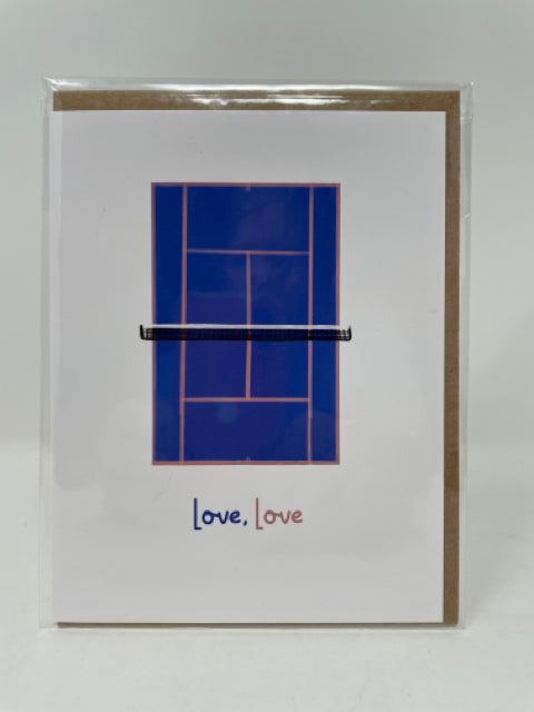 Love, Love Tennis Card