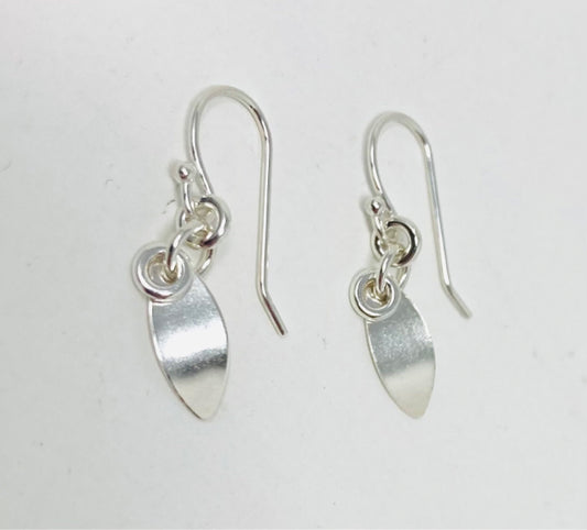 Sterling Silver Marquis Earrings